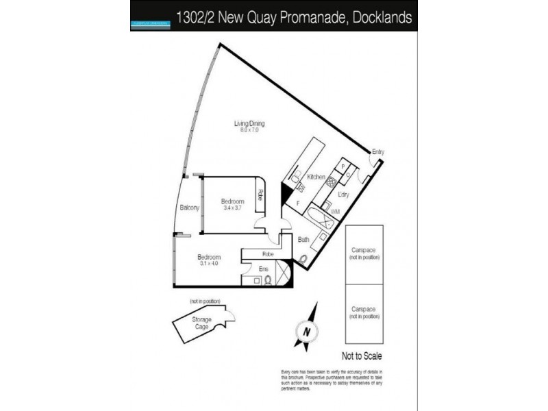 1302/2 New Quay Promenade, Docklands VIC 3008