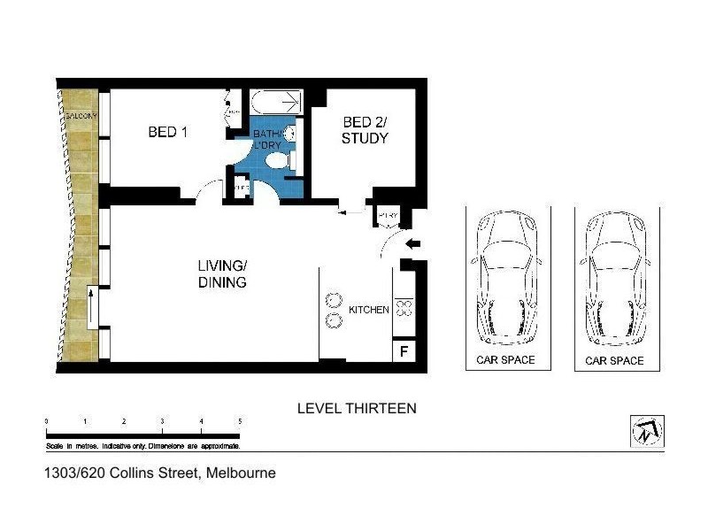 1303/620 Collins Street, Melbourne VIC 3000