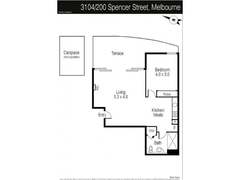 3104/200 spencer street, Melbourne VIC 3000