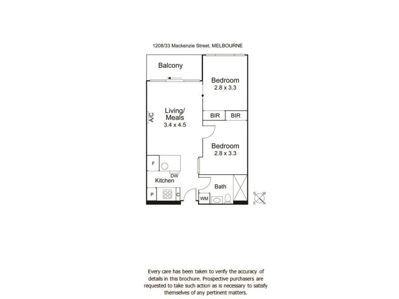 1208/33 Mackenzie Street, Melbourne VIC 3000