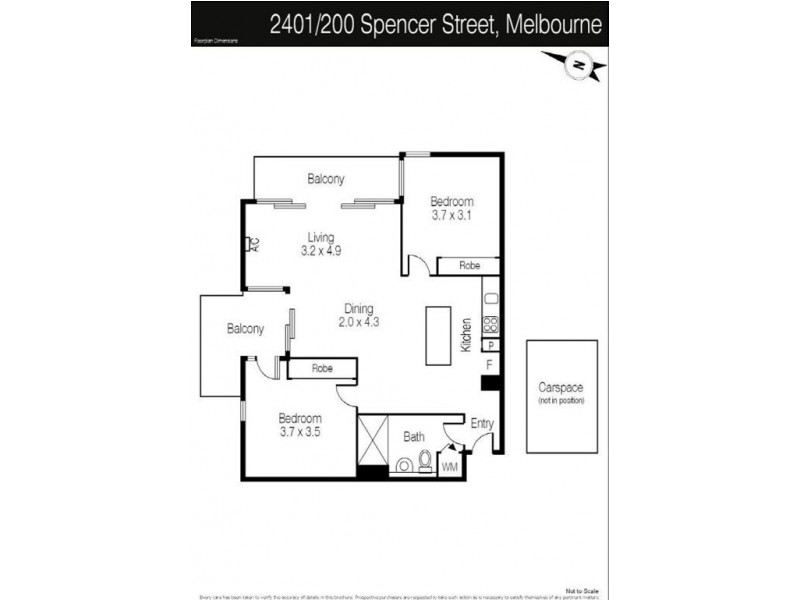 2401/200 Spencer St, Melbourne VIC 3000