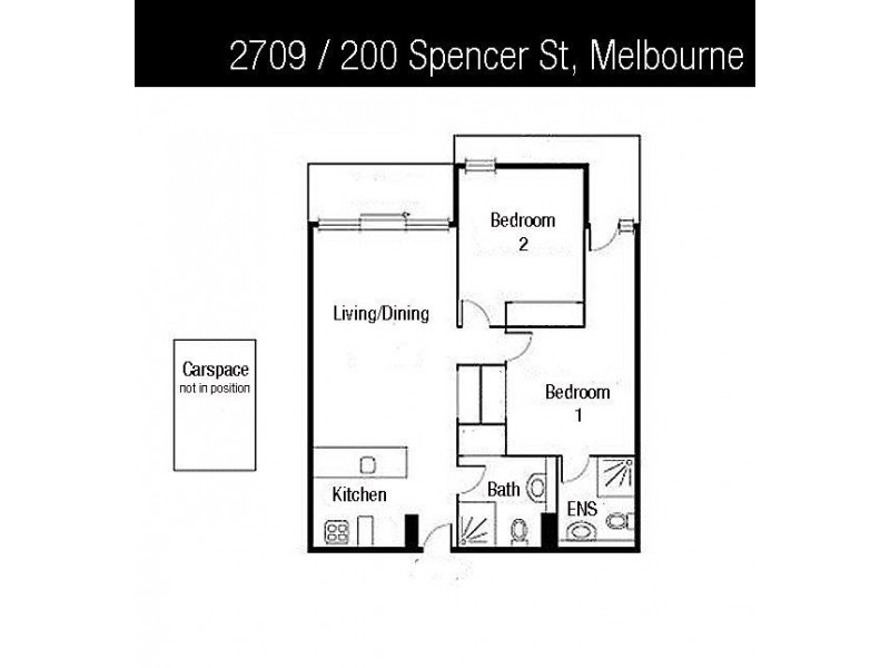 3407/200 Spencer st, Melbourne VIC 3000