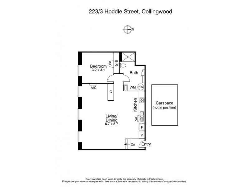 223/3 Hoddle Street, Collingwood VIC 3066