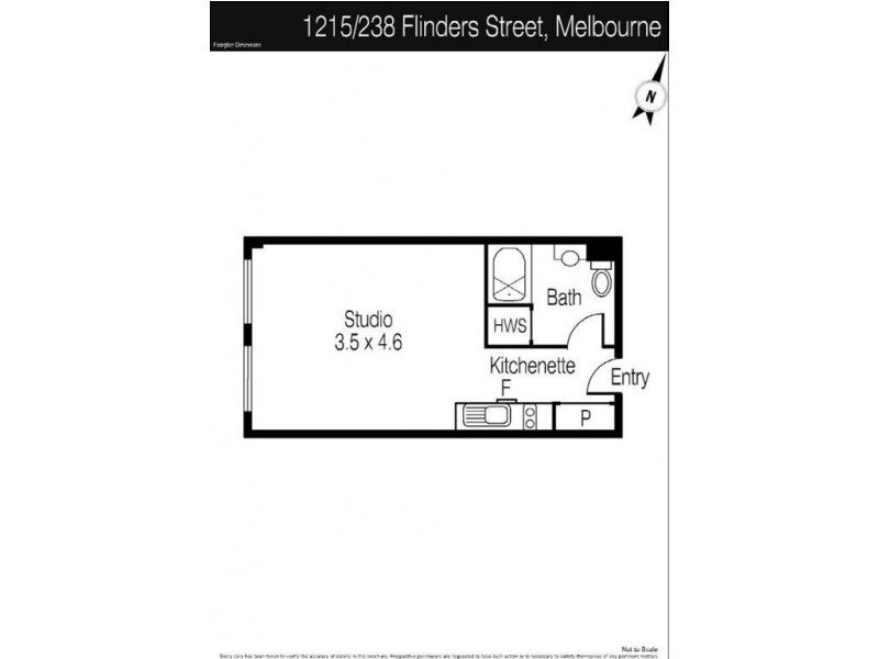 1215/238 Flinders, Melbourne VIC 3000
