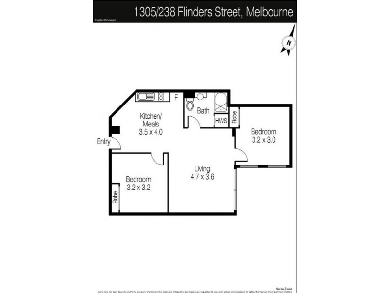 1305/238 Flinders Street, Melbourne VIC 3000