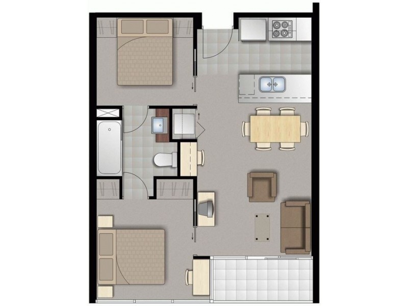 2504/8 Franklin Street, Melbourne VIC 3000