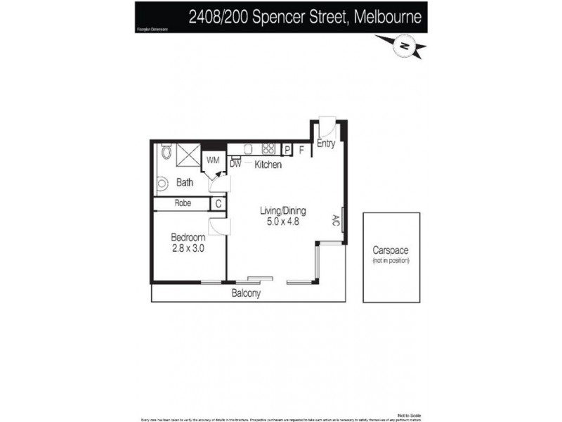 2408/200 Spencer st, Melbourne VIC 3000