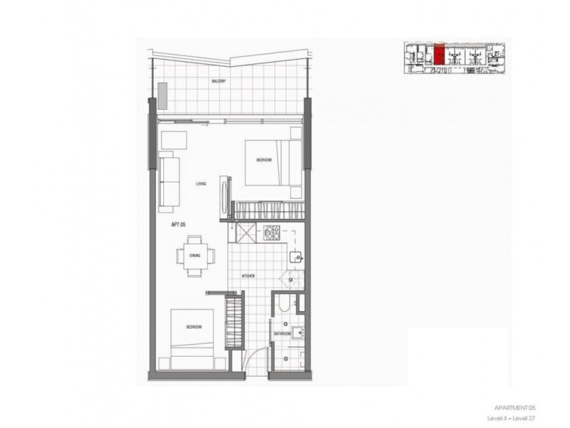 2305/7 Katherine Place, Melbourne VIC 3000