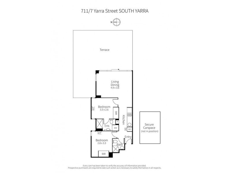 711/7 Yarra Street, South Yarra VIC 3141