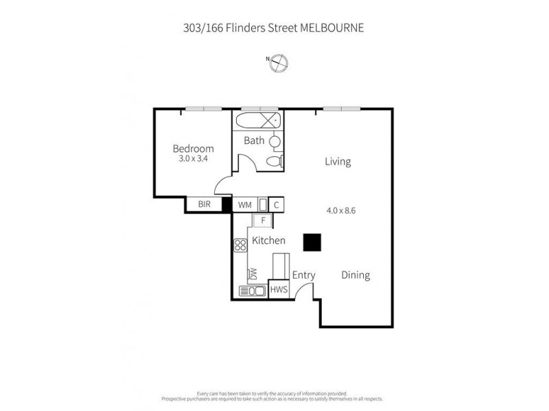 303/166 Flinders Street, Melbourne VIC 3000