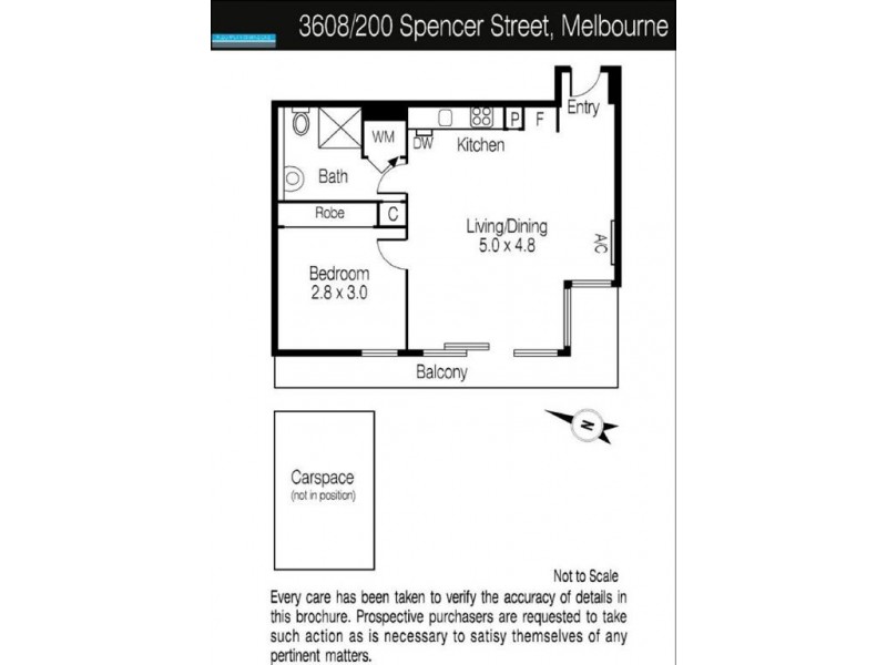 3608/200 spencer st, Melbourne VIC 3000