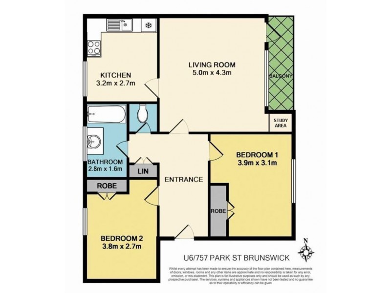 6/757 Park Street, Brunswick VIC 3056