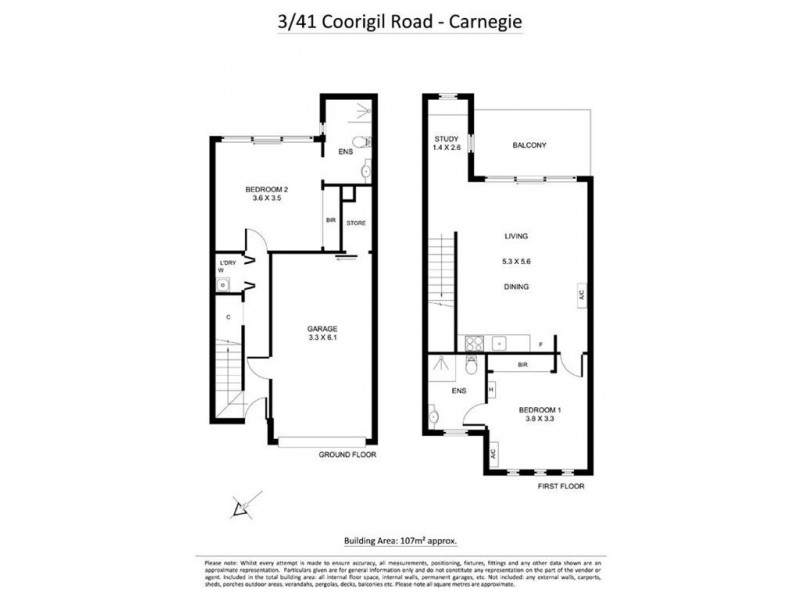 3/41 Coorigil Road, Carnegie VIC 3163