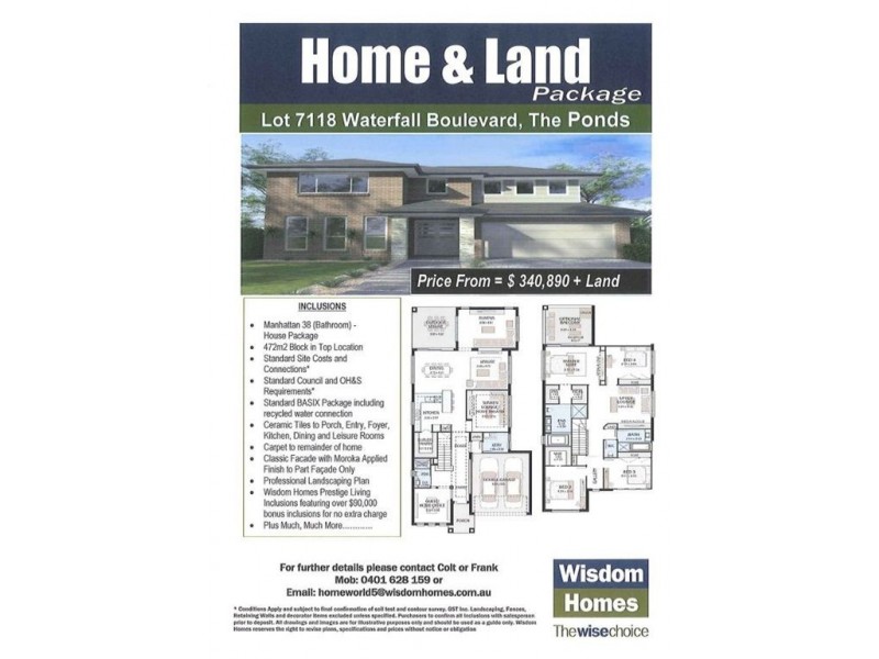 Lot 7118 Waterfall Boulevard, The Ponds NSW 2769