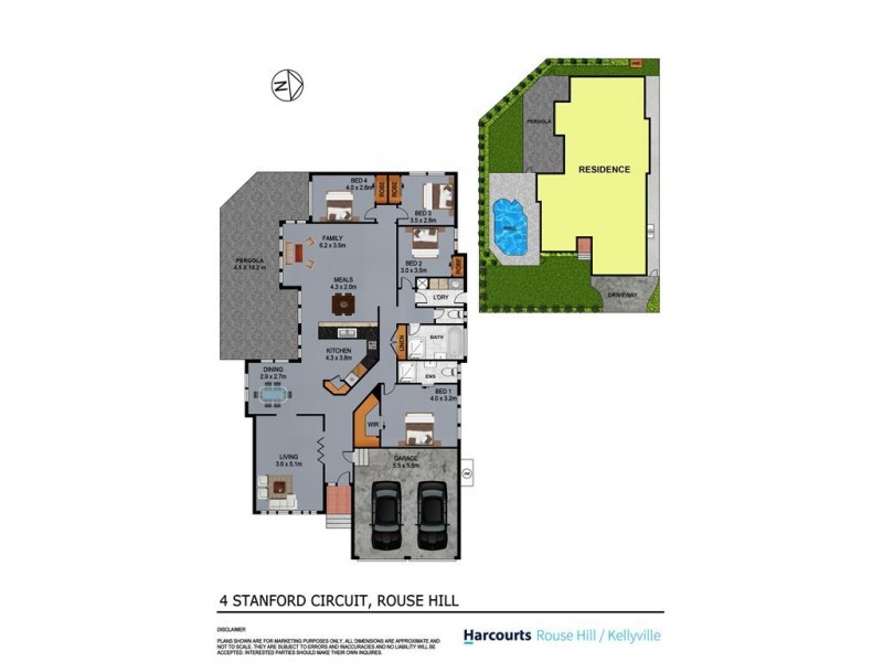 4 Stanford Circuit, Rouse Hill NSW 2155