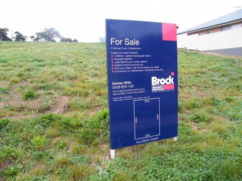 5 Hillcrest Court, Littlehampton SA 5250