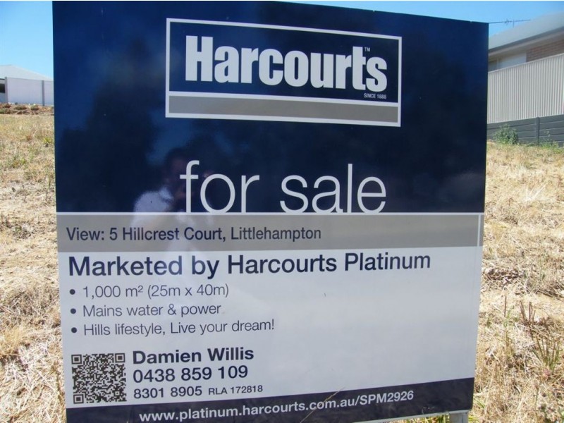 5 Hillcrest Court, Littlehampton SA 5250