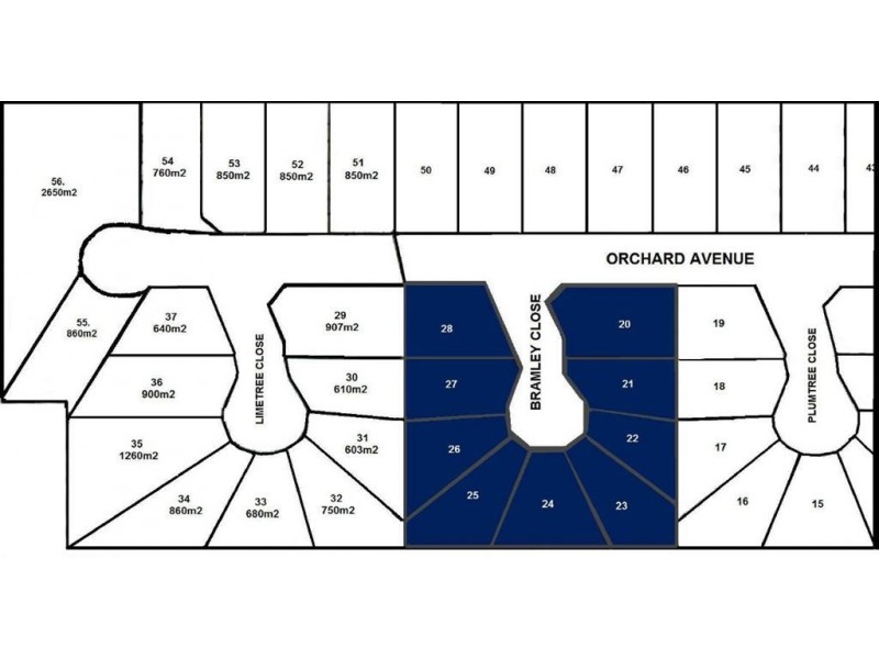 9 Blocks Bramley Close – Orchard Avenue, Huonville TAS 7109