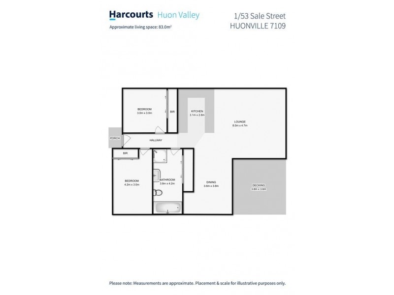 1/53 Sale Street, Huonville TAS 7109