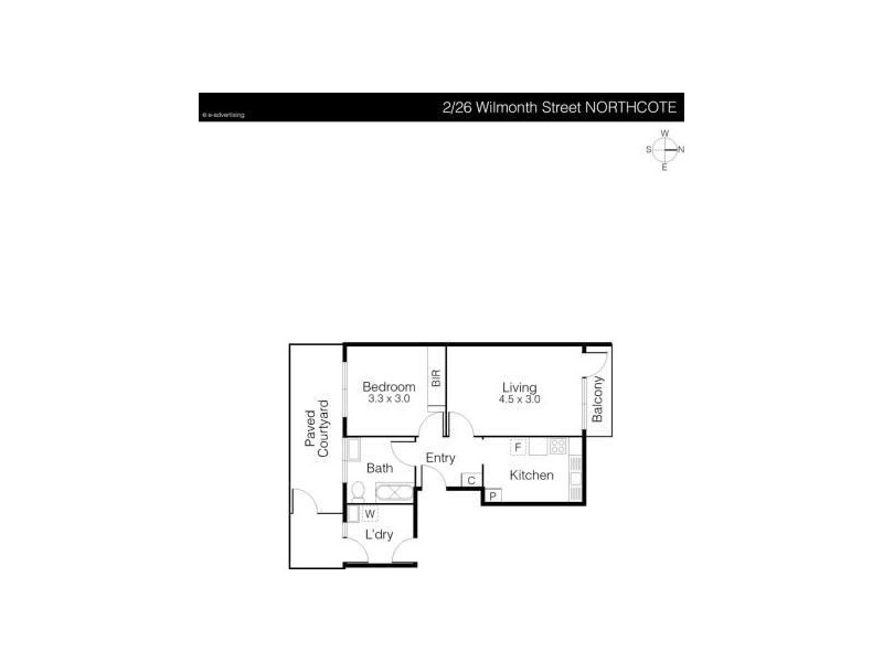 2/26 Wilmoth, Northcote VIC 3070