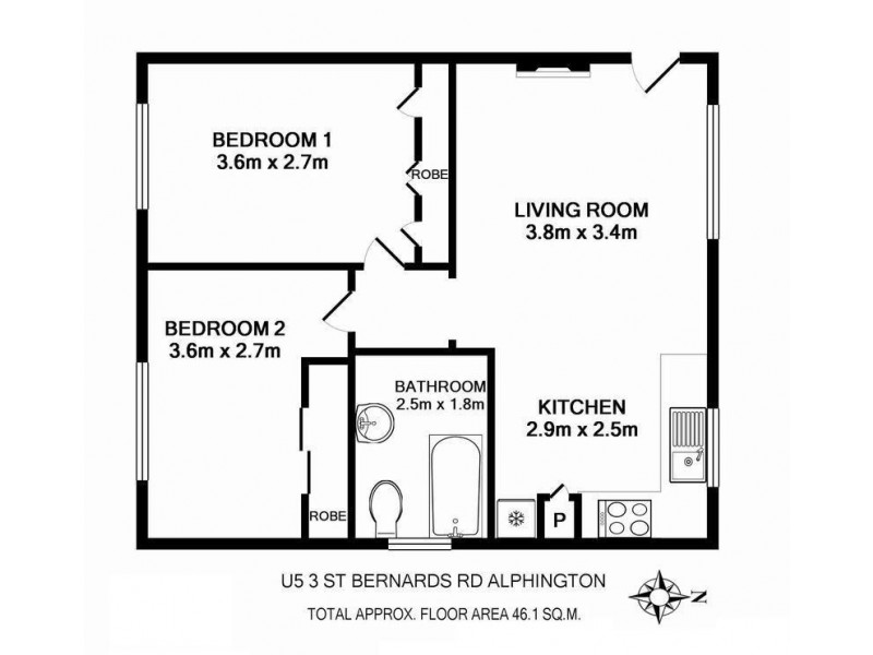 5/3 St Bernards Road, Fairfield VIC 3078