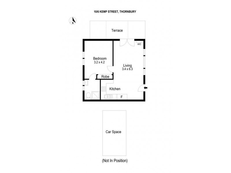 10/6 Kemp Street, Thornbury VIC 3071