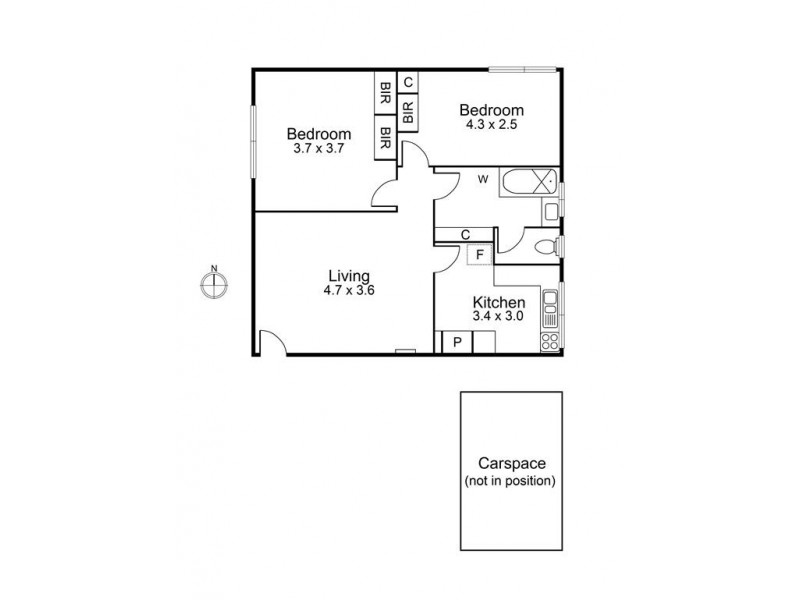 4/28 Rushall Street, Fairfield VIC 3078