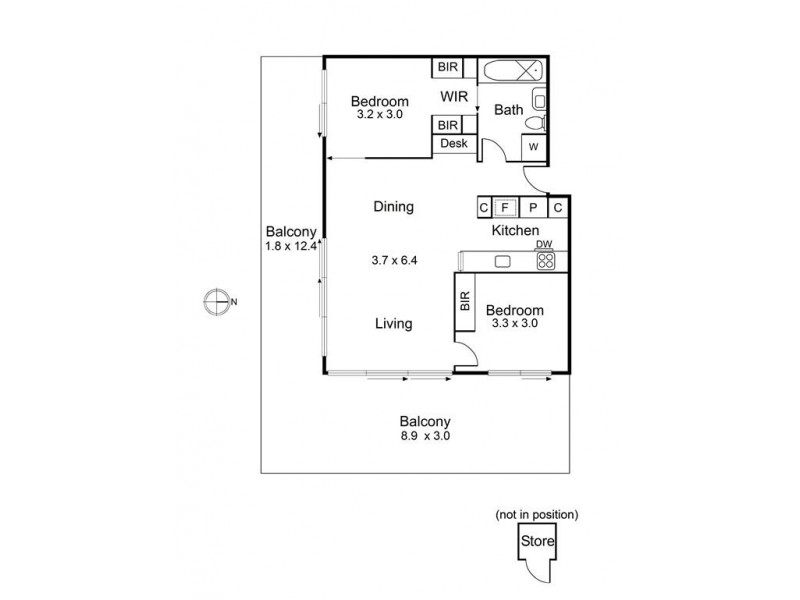 304/231 Moor Street, Fitzroy VIC 3065