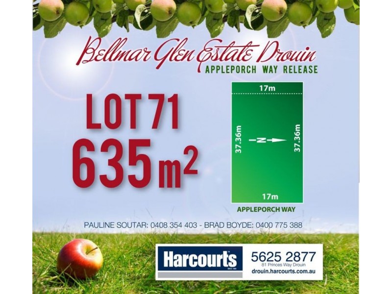 Lot 71 Appleporch Way, Drouin VIC 3818