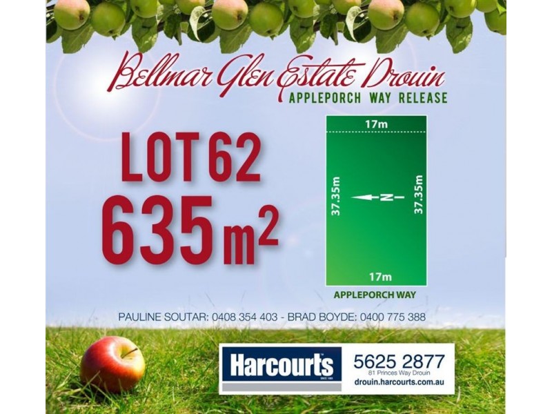 Lot 62 Appleporch Way, Drouin VIC 3818