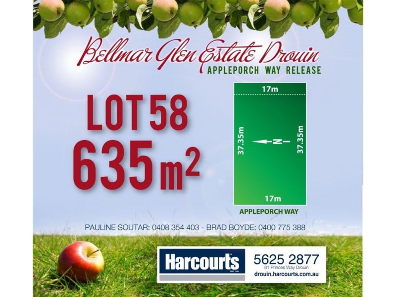 Lot 58 Appleporch Way, Drouin VIC 3818