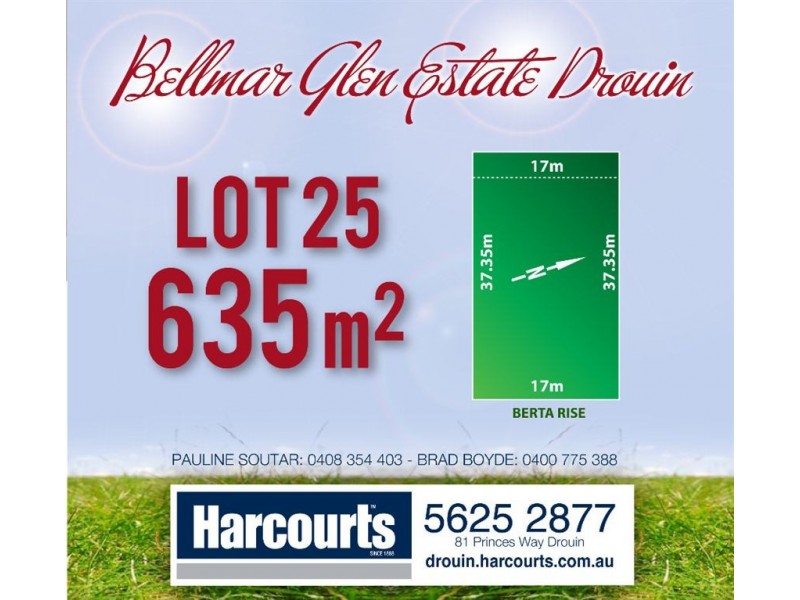 Lot 25 Buscombe Crescent, Drouin VIC 3818