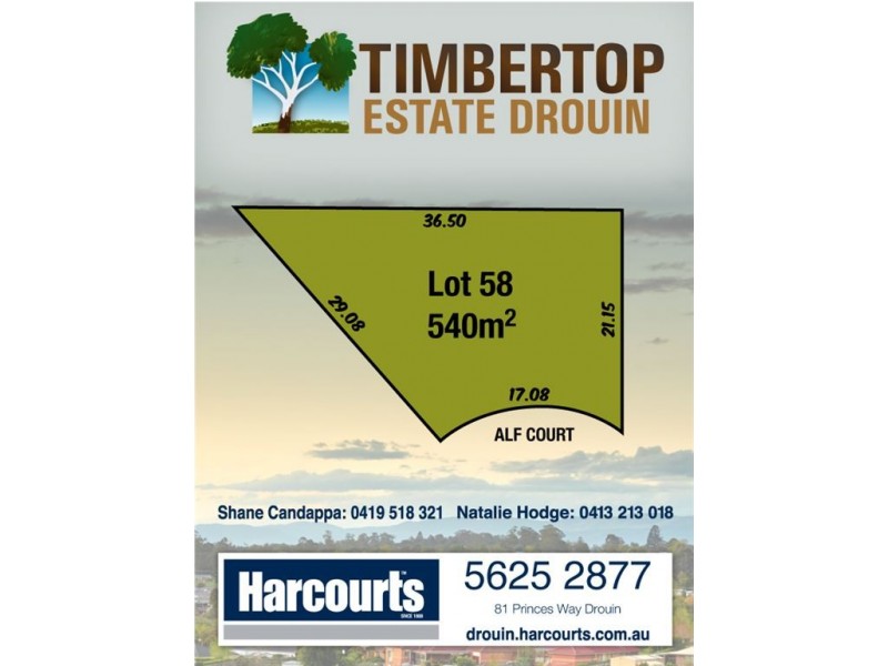 Lot 58 Alf Court, Drouin VIC 3818