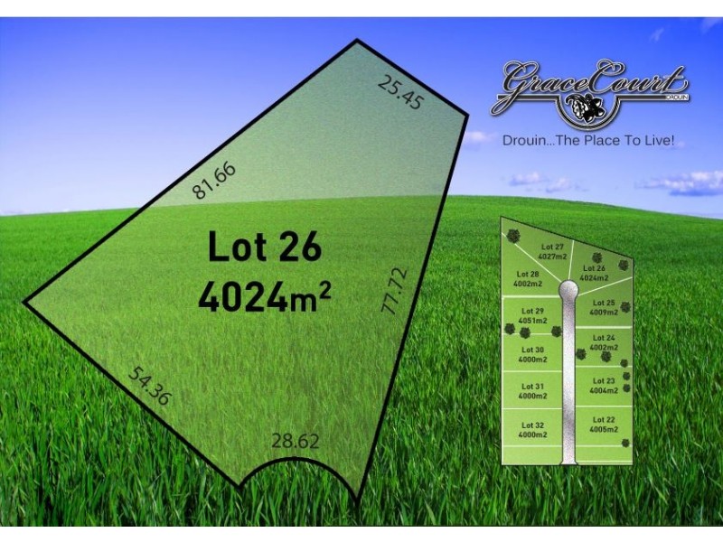 11 Lots Grace Court, Drouin VIC 3818