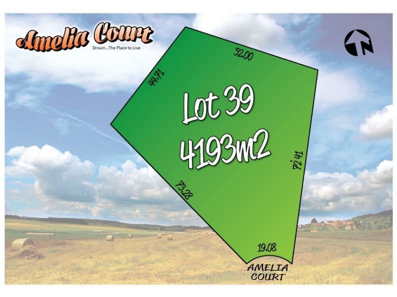 Lot 39 Amelia Cuurt, Drouin VIC 3818