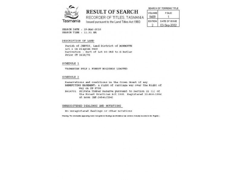Brighton TAS 7030