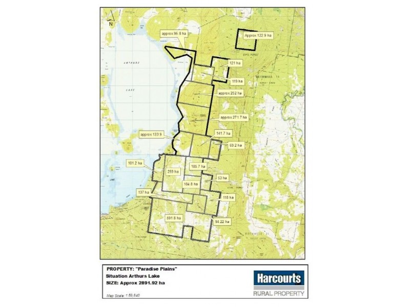 ‘Paradise Plains’, Arthurs Lake TAS 7030