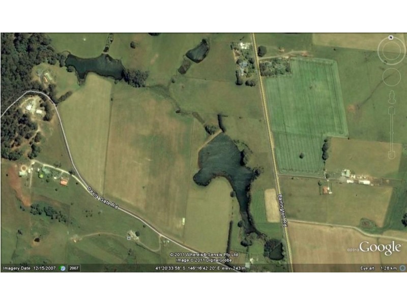 Devils Gate Road, Barrington Road, Barrington TAS 7306
