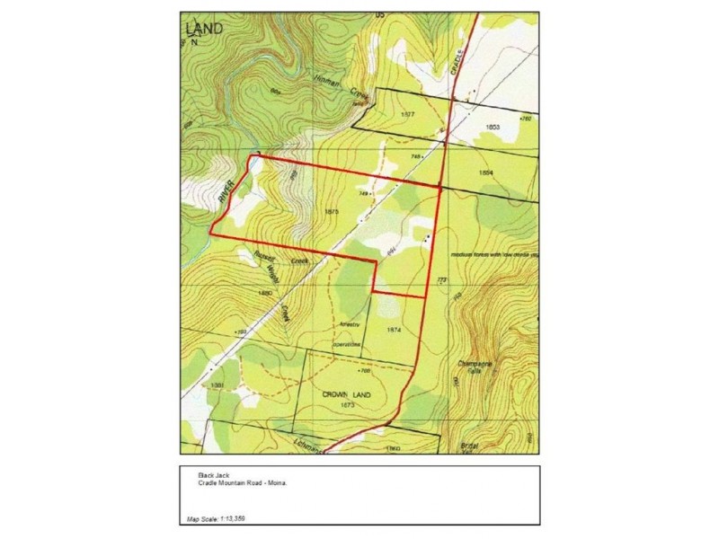 2008 Cradle Mountain Rd, Cradle Mountain TAS 7306