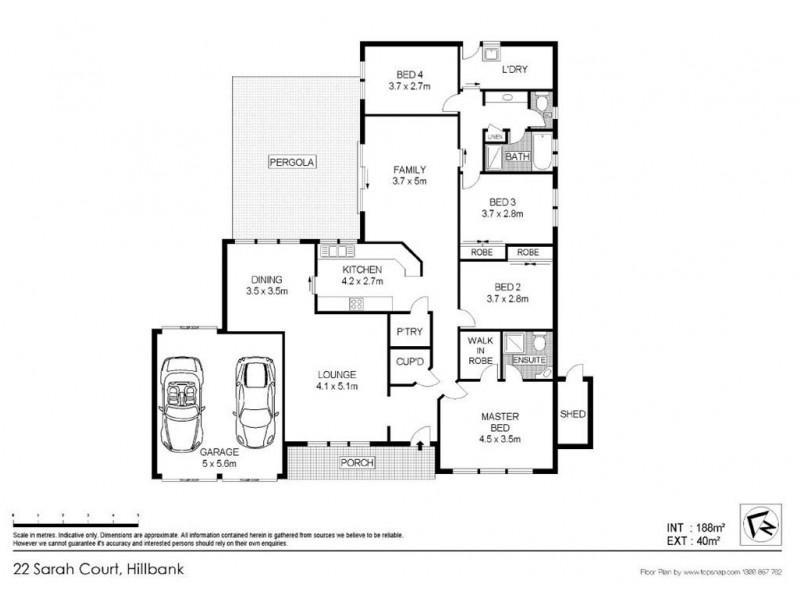22 Sarah Court, Hillbank SA 5112