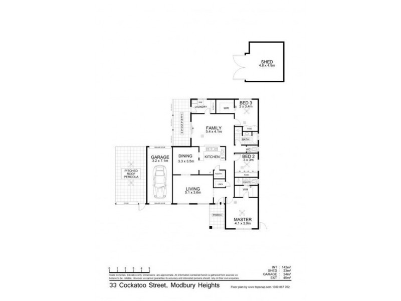 33 Cockatoo Street, Modbury Heights SA 5092