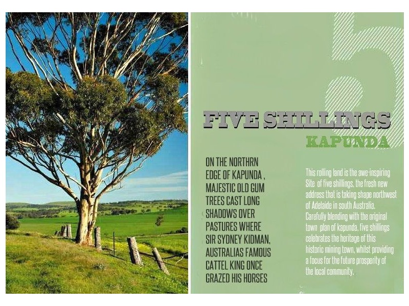 . Five Shillings, Kapunda SA 5373