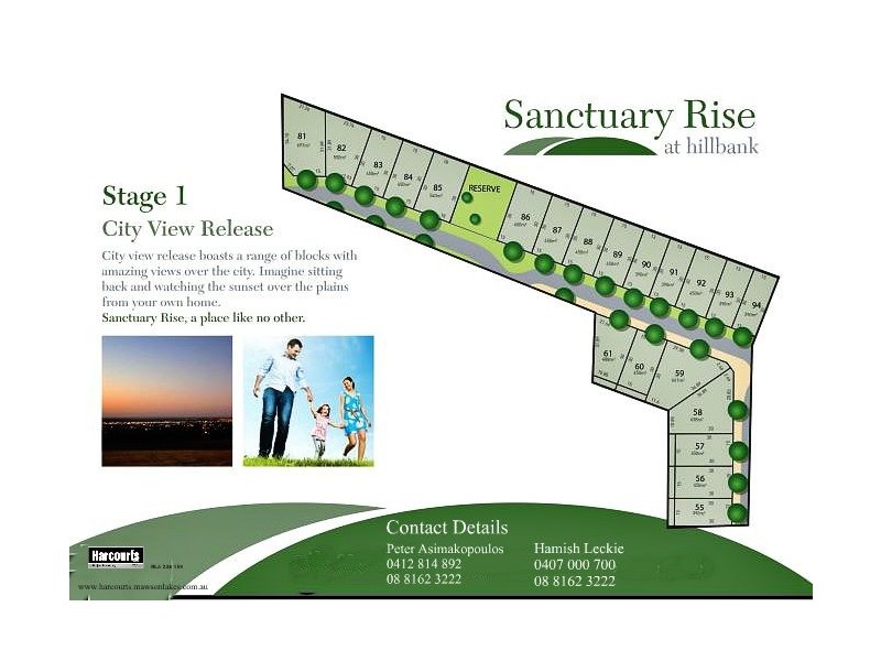 Sanctuary Rise (City View), Hillbank SA 5112