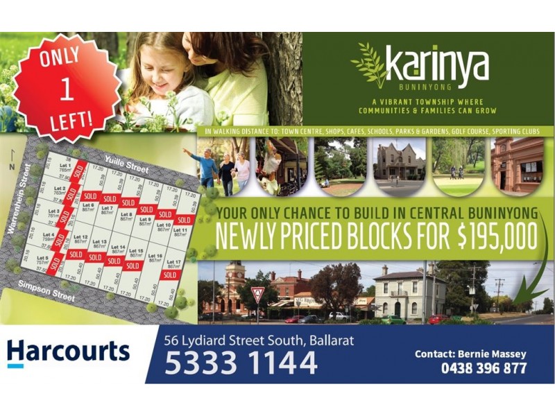 Lot 16 Karinya Estate, 306 – 309 Simpson Street, Buninyong VIC 3357