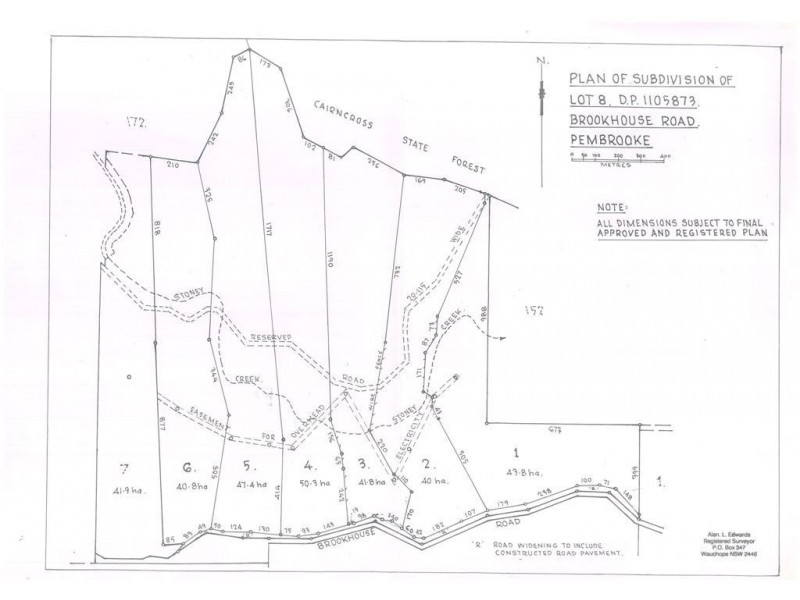 Lots 3 – 6 Brookhouse Road, Pembrooke NSW 2446