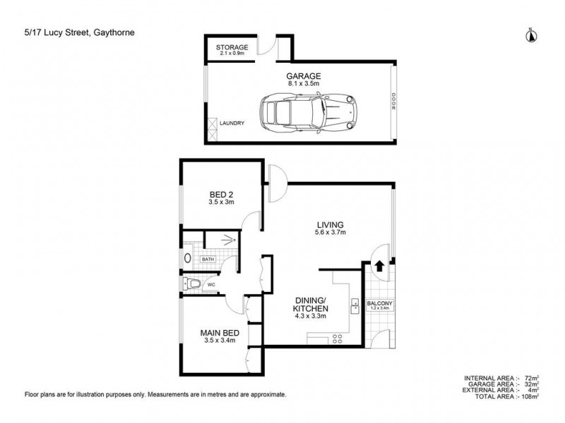 5/17 Lucy Street, Gaythorne QLD 4051