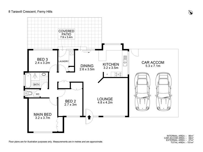 8 Tarawill Crescent, Ferny Hills QLD 4055