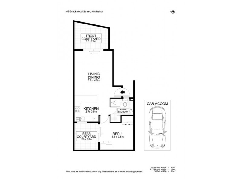 4/9 Blackwood Street, Mitchelton QLD 4053
