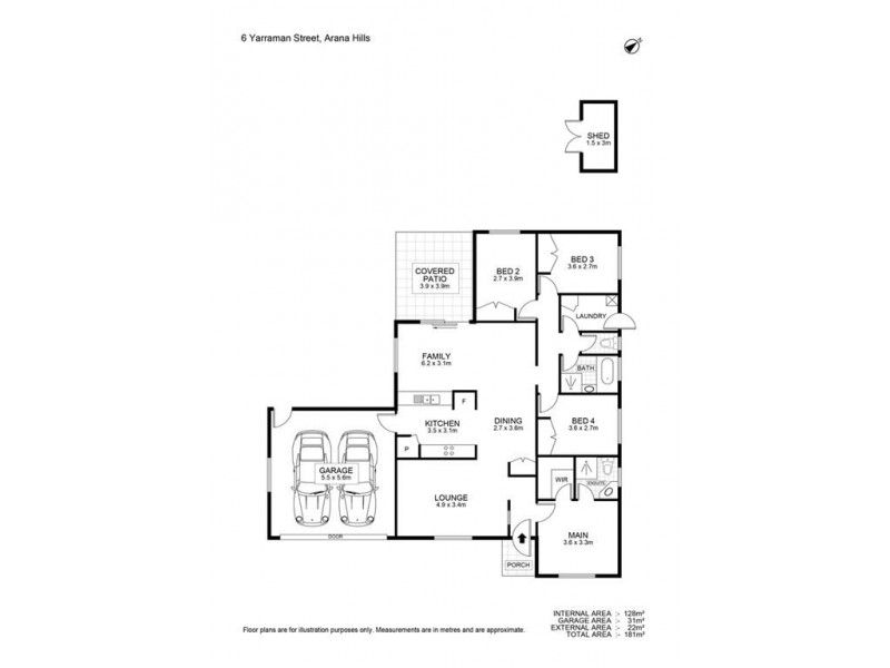 6 Yarraman Street, Arana Hills QLD 4054