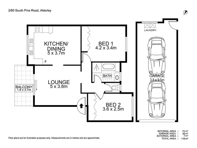 2/80 South Pine Road, Alderley QLD 4051